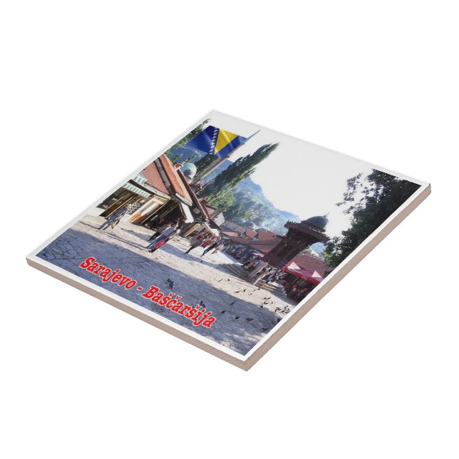 zBA005 SARAJEVO BAŠCARŠIJA Bósnia e Herzegovina (Lateral)