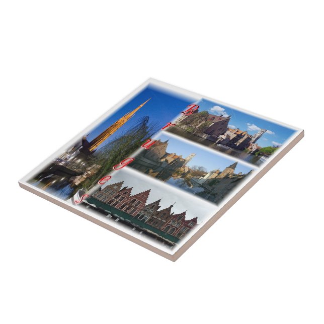 zBE010 BRUGES Bélgica, (Lateral)