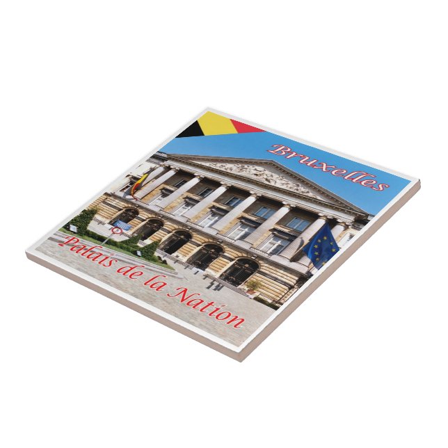 zBE020 BRUXELLES Palace da Nação, (Lateral)