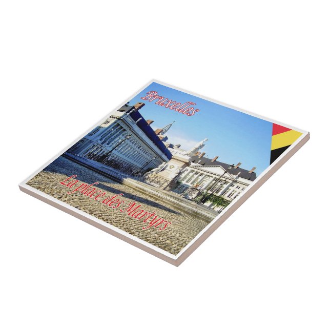 zBE023 BRUXELLES Place des Martyrs (Lateral)