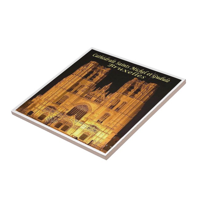 zBE029 Santos da Catedral de BRUXELS BRUXELLES Mic (Lateral)