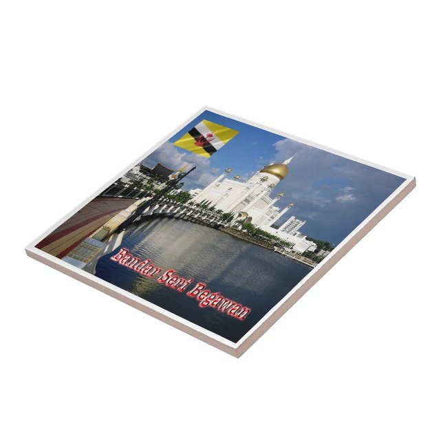 zBN006 MOSQUE OMAR ALI SAIFUDDIEN (Lateral)