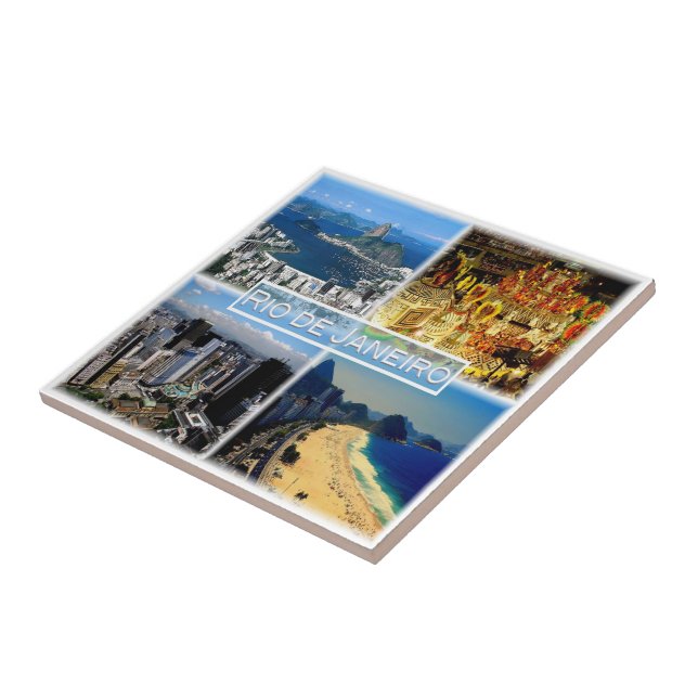 zBR003 RIO DE JANEIRO, Mosaico, Brasil, (Lateral)