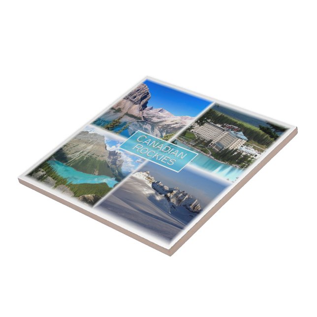 zCA011 CANADIAN ROCKIES, Mosaico, Canadá, (Lateral)