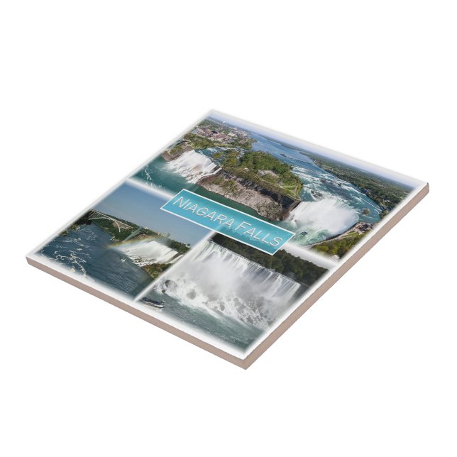 zCA012 NIAGARA FALLS da ponte arco-íris, (Lateral)