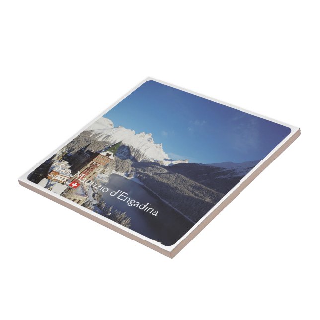 zCH018 SAN MAURIZIO D'ENGADINA, Svizzera (Lateral)