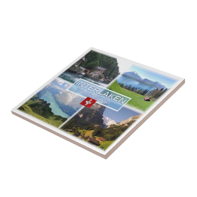 zCH051 INTERLAKEN Lake Thun Thunerse Swiss, (Lateral)