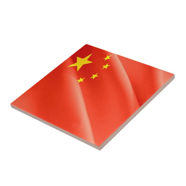zCN002 Chinês acenando PAVILHÃO China RPC, (Lateral)