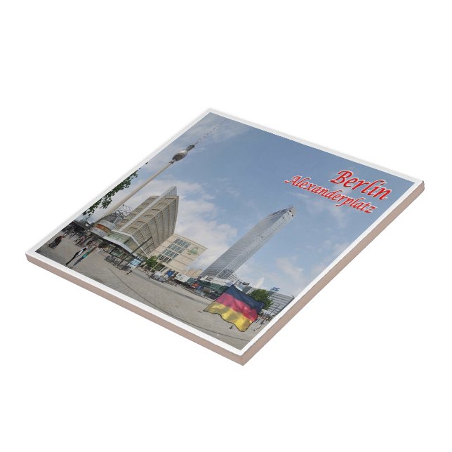 zDE060 BERLIN ALEXANDERPLATZ Alemanha, (Lateral)