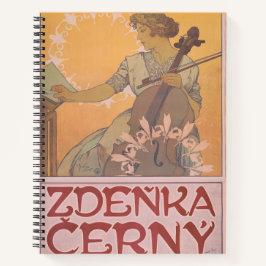 Zdenka Cerny poster by Alphonse Mucha 