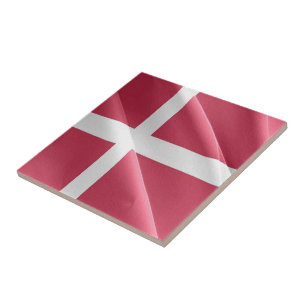 zDK002 DANISH Waving FLAG Dinamarca