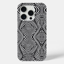 Zebra Abstrato P&B