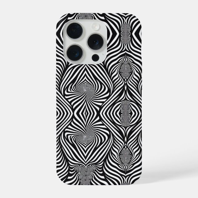 Zebra Abstrato P&B (Verso)