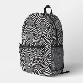 Zebra Abstrato P&B
