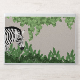 Zebra amongst Leaves