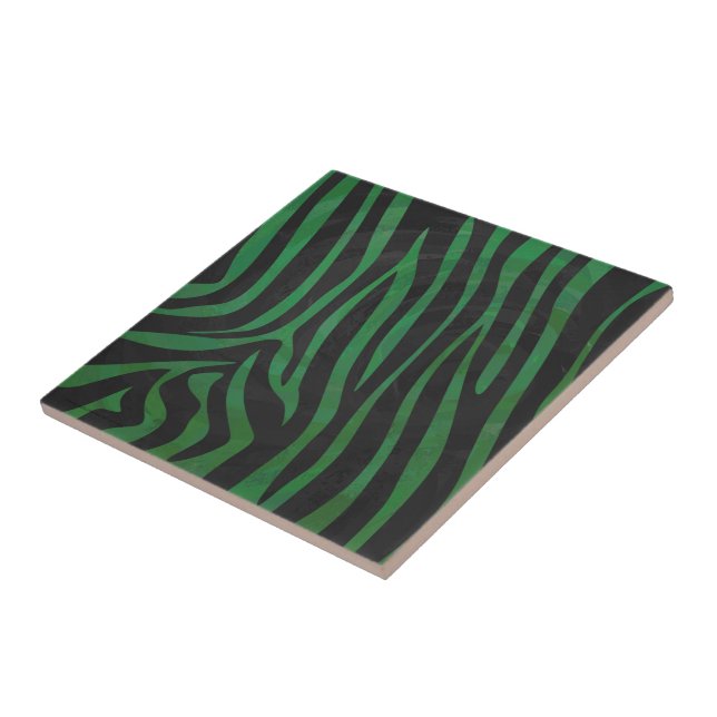 Zebra Black e Green Impressão (Lateral)