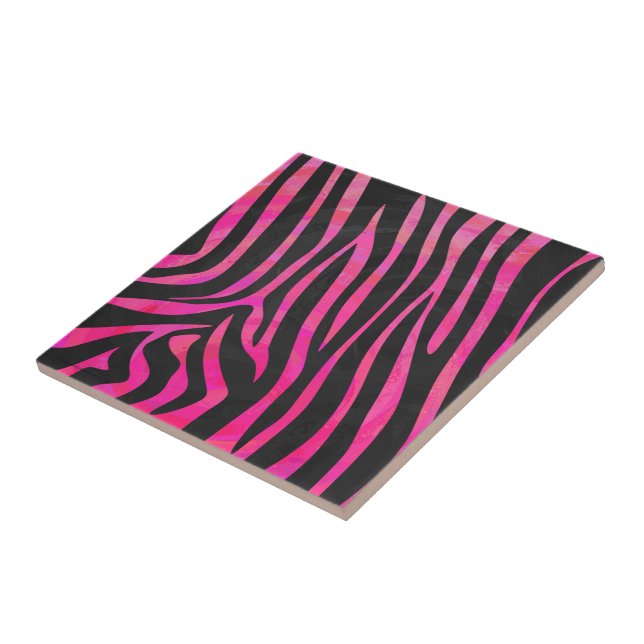 Zebra Black e Hot Pink Impressão (Lateral)