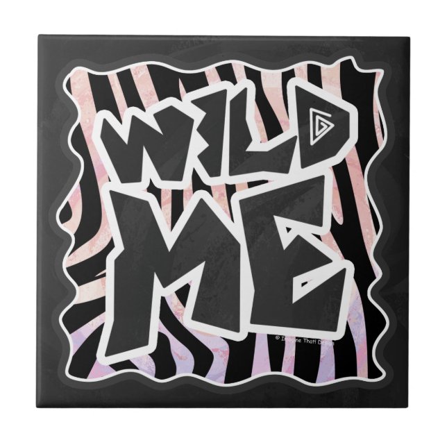 Zebra Black e Pink Wild (Frente)