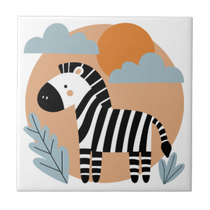 Zebra Caprichosa Influenciada pela Escandinávia