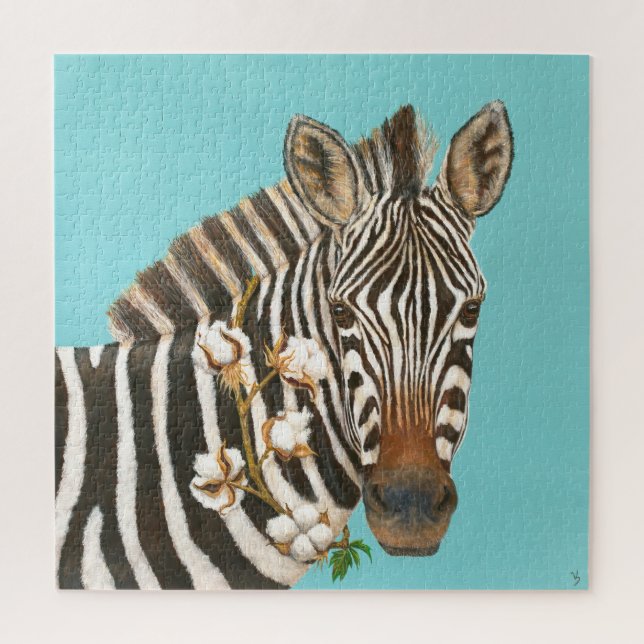 Zebra da quebra-cabeça Sul (Vertical)