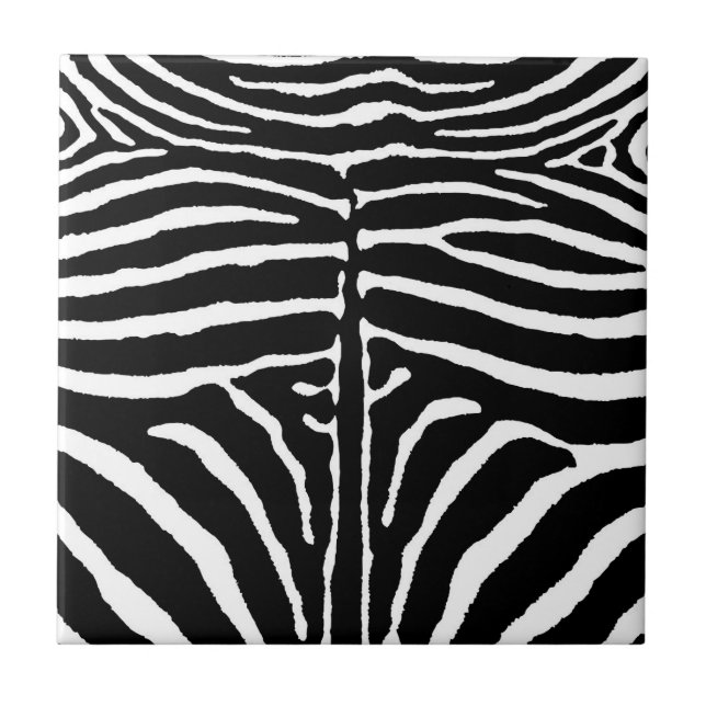 Zebra em Preto e Branco (Frente)