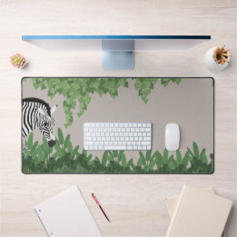 Zebra entre Folhas