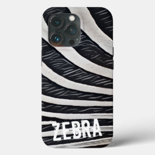 Zebra fur Design preto e branco para Amante de os 