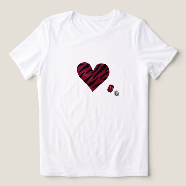 Zebra-heart (Design frontal)