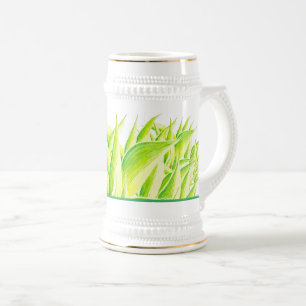 Zebra Iris numa Caneca de cerveja