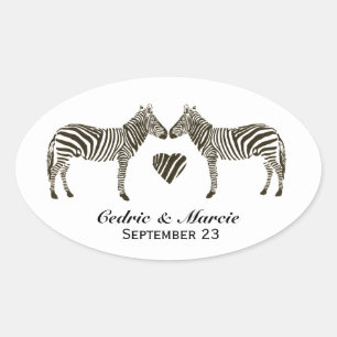 Zebra Love Salve os Adesivos de Data