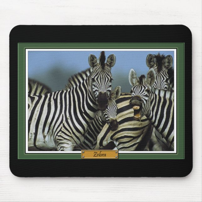 Zebra Mousepad (Frente)