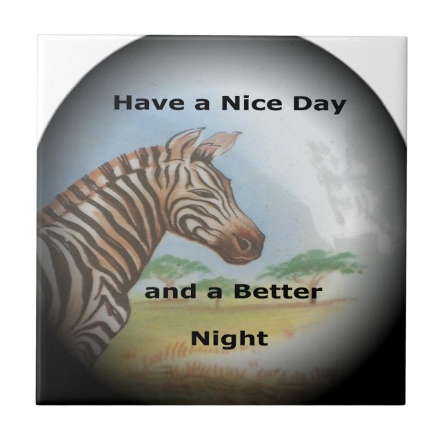 Zebra Portrait, Amboseli: O Espírito do Savann (Frente)