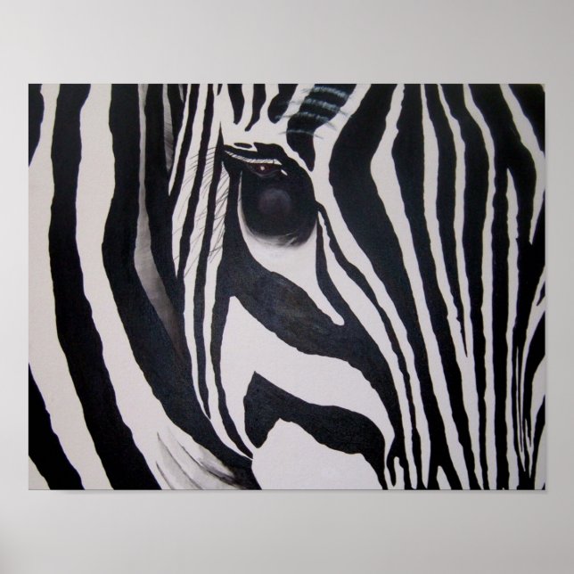 Zebra Poster (Frente)