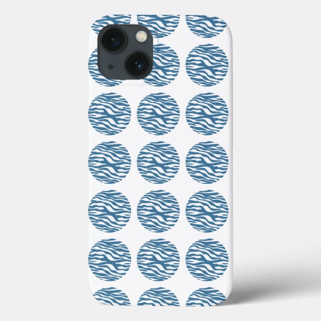 Zebra Print Bolinhas BT iPad Air Case (Verso)