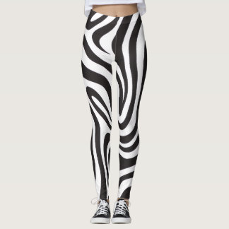 Zebra Print Fashion Leggings