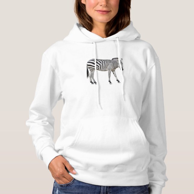 Zebra Pullover Hoodie (Frente)