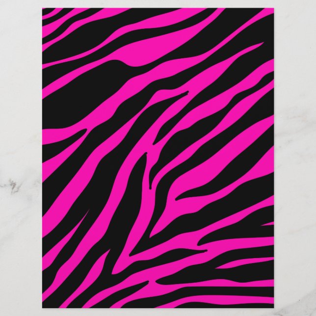 zebra rosa (Frente)