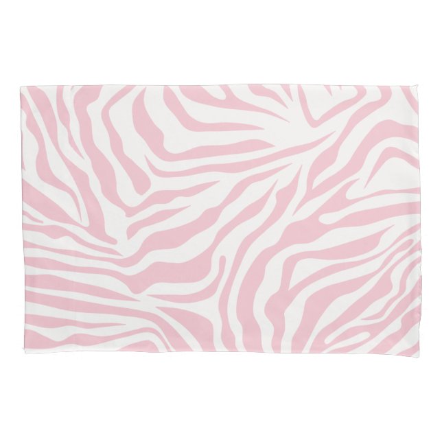 Zebra Rosa Raspando Animais Selvagens Impressão Pa (Frente)