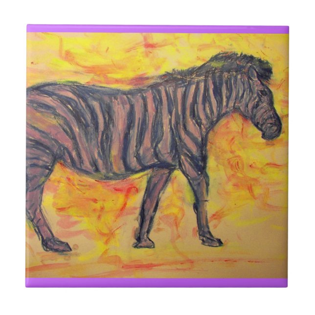 zebra roxa (Frente)
