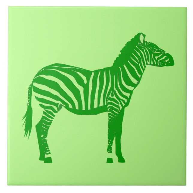 Zebra - Sombras do Verde limão (Frente)