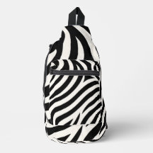 Zebra Stripes Moderno Impressão