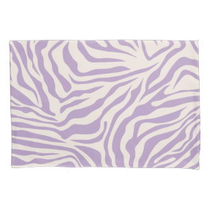 Zebra Stripes Púrpura Roxo Impressão Animal Selv