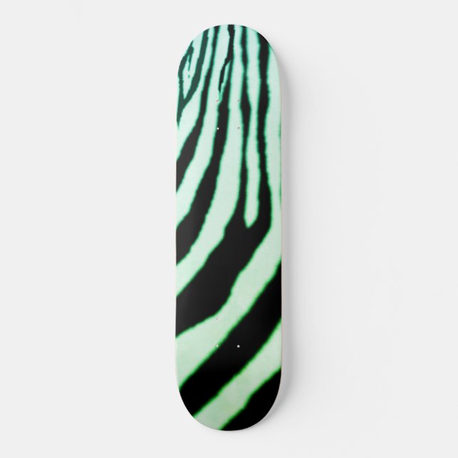 Zebra Stripes Skateboard (Frente)
