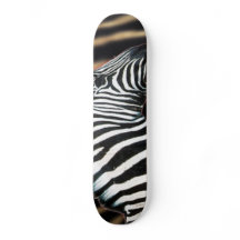 Zebra Stripes Willife Animal Art skate
