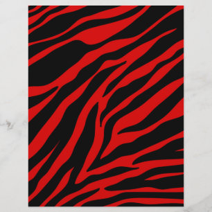 zebra vermelha