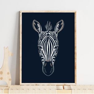 Zebra Wildlife Impressão   Impressão em animais ze