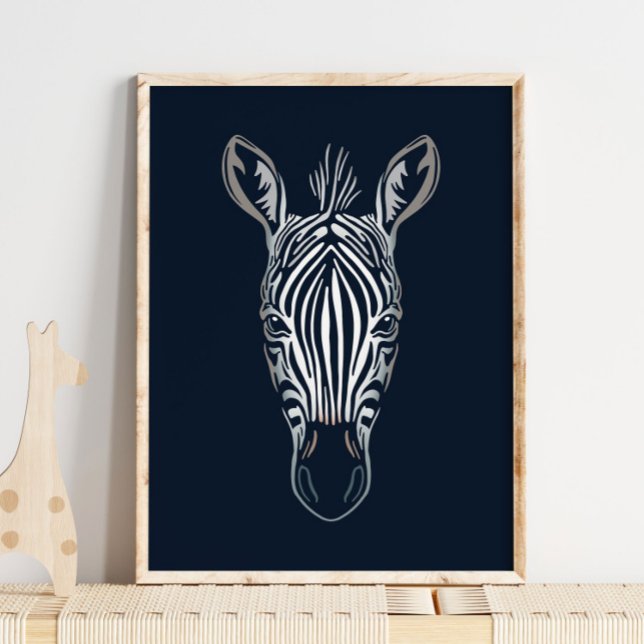 Zebra Wildlife Impressão | Impressão em animais ze (Criador carregado)