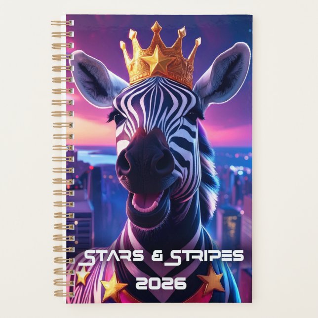 ZEBRA ZANZIBAR - Agenda - Planner (Frente)