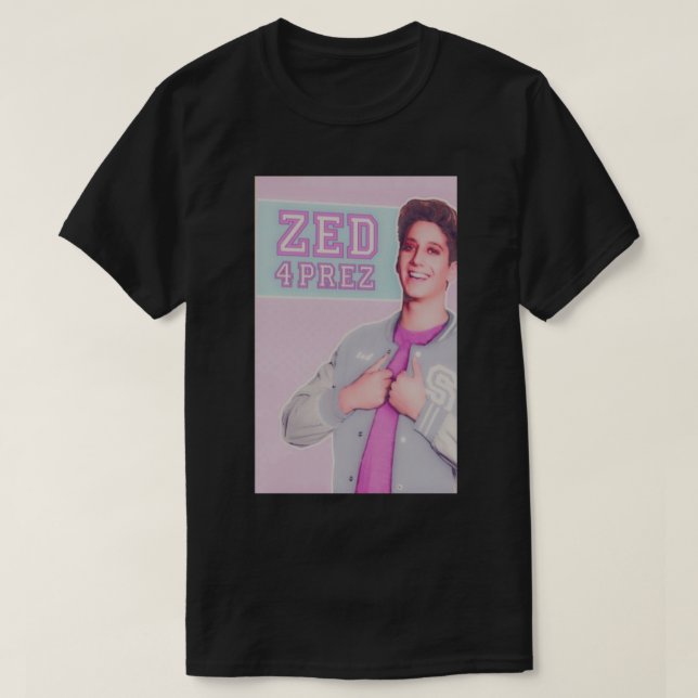 zed 4 prez - Camisa essencial (Frente do Design)
