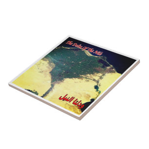 zEG014 EGYPT, Mar Vermelho, Nilo, Satélite,